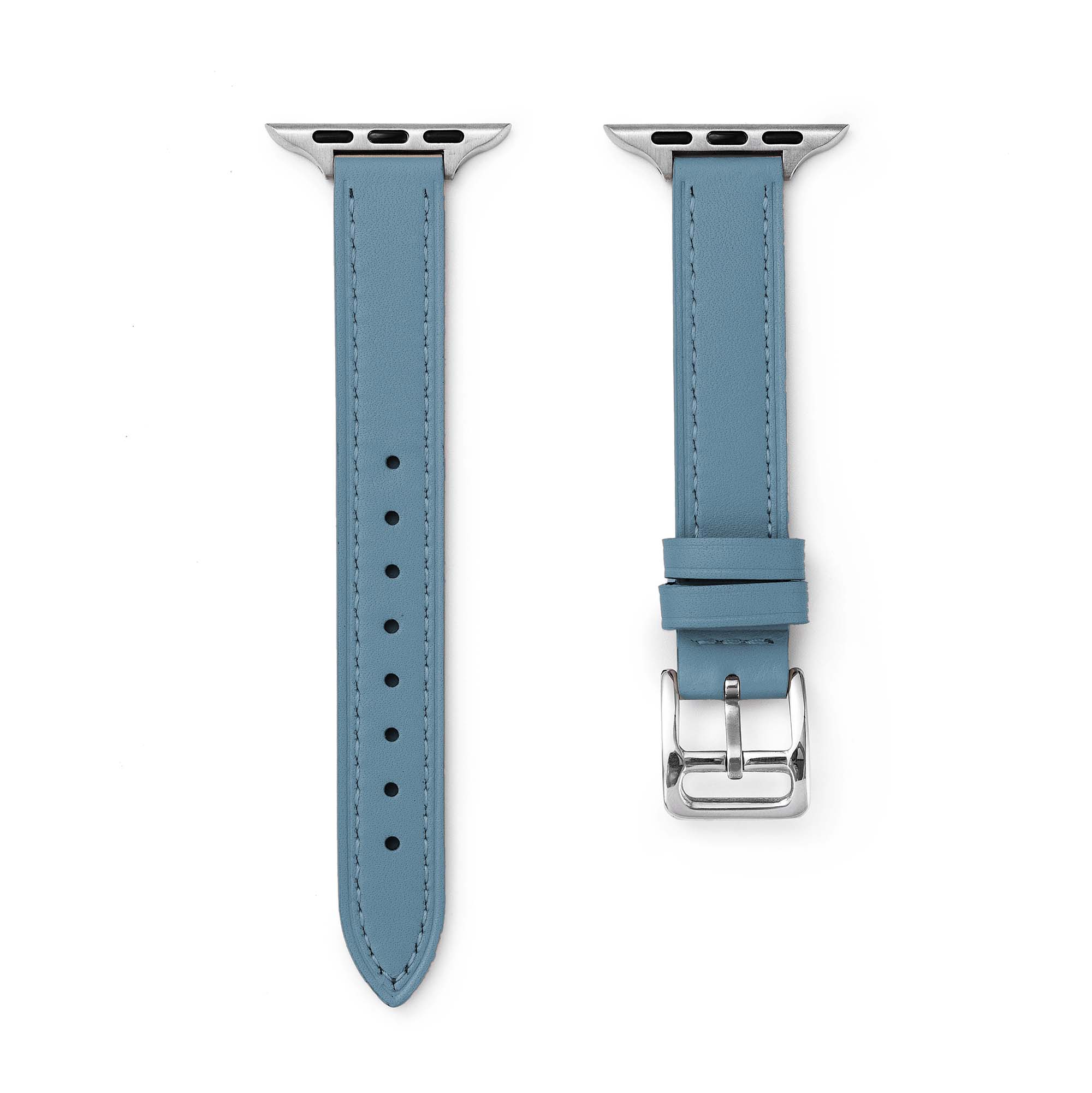 Slim Genuine Leather Watch Band