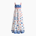 She Loves Jesus And America Too Christian Maxi Dress