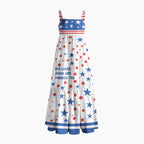 She Loves Jesus And America Too Christian Maxi Dress