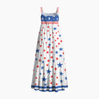 She Loves Jesus And America Too Christian Maxi Dress