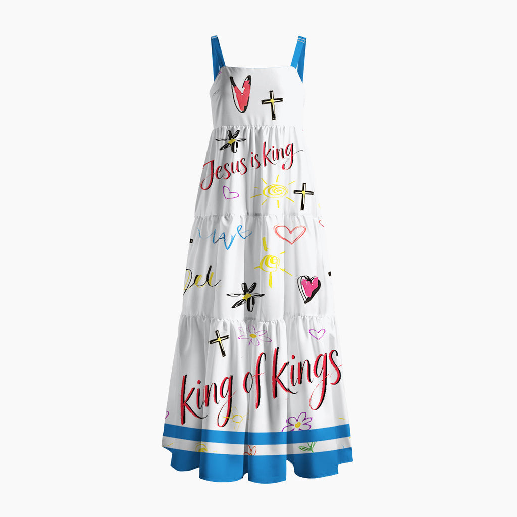 Jesus Is King Christian Maxi Dress