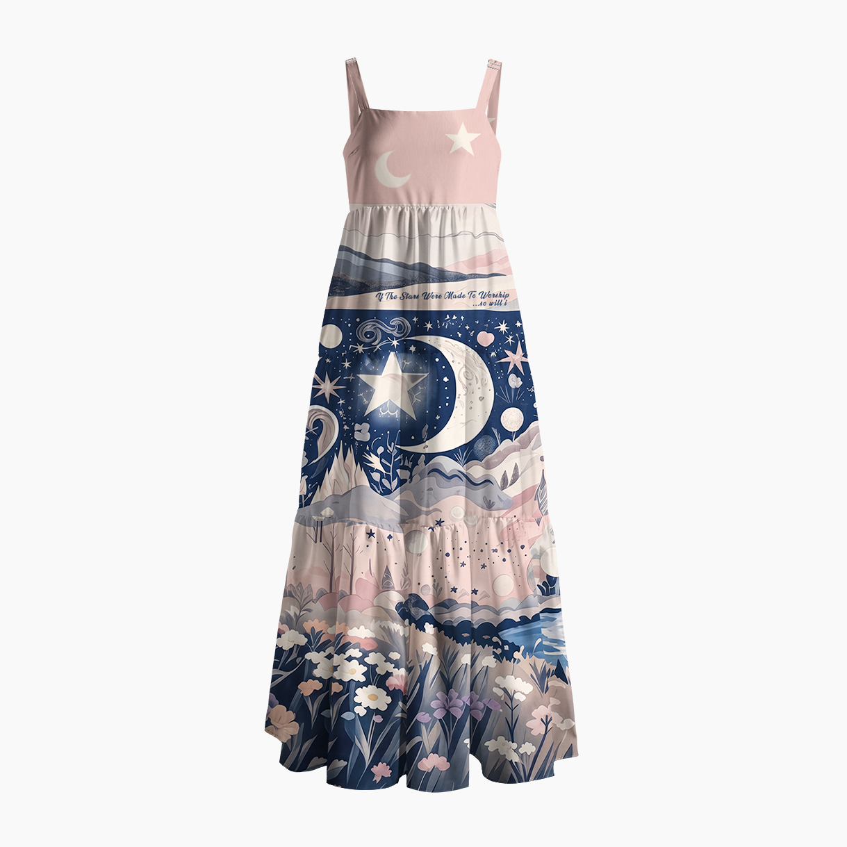 So Will I Christian Maxi Dress