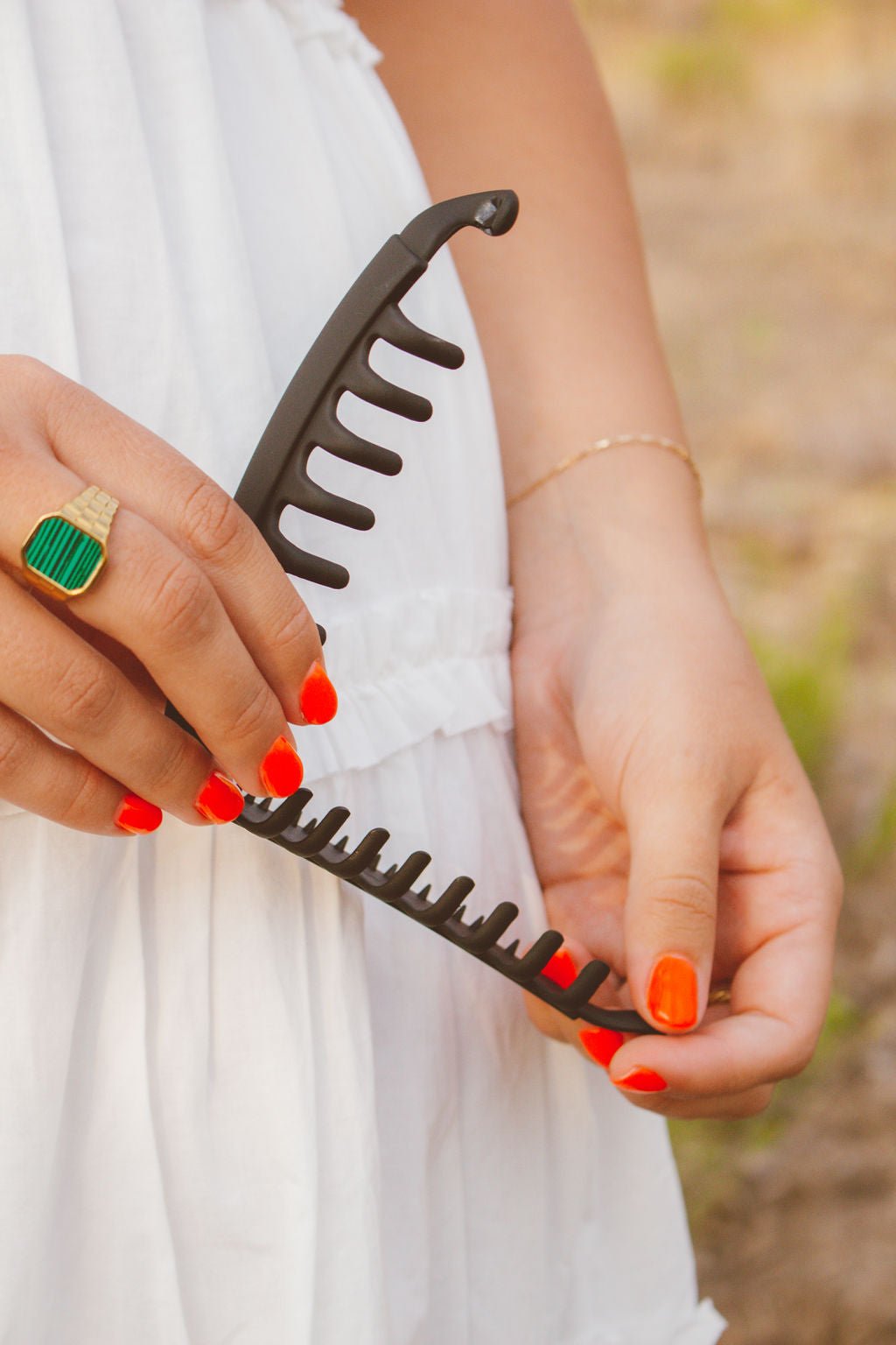 Large Banana Claw Clip