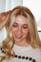 Leather Knot Headband