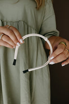 Leather Knot Headband