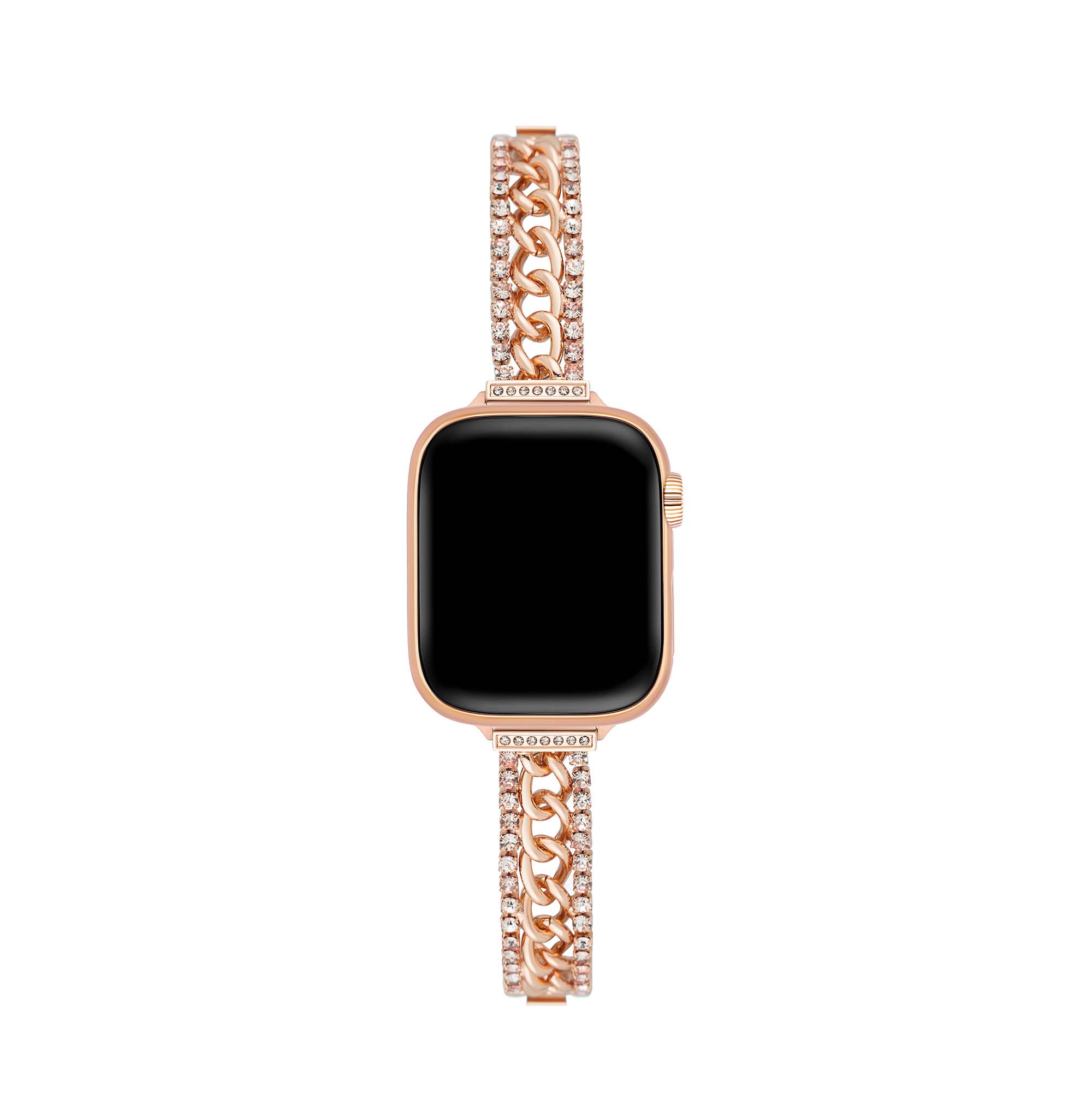 Shimmering Chain Metal Watch Band