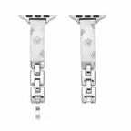 Floral Metal Watch Band for Apple Watch