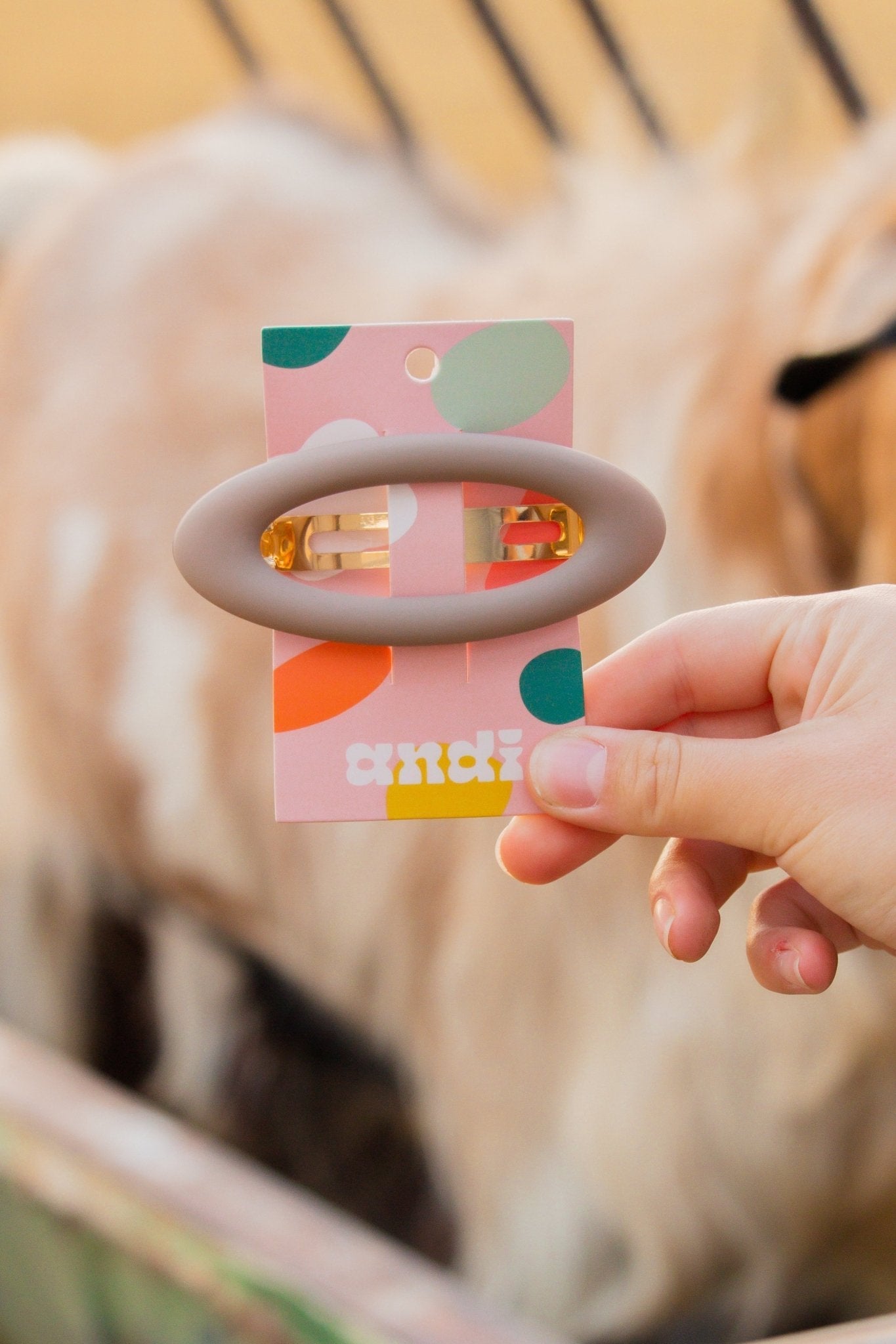 Oval Barrette