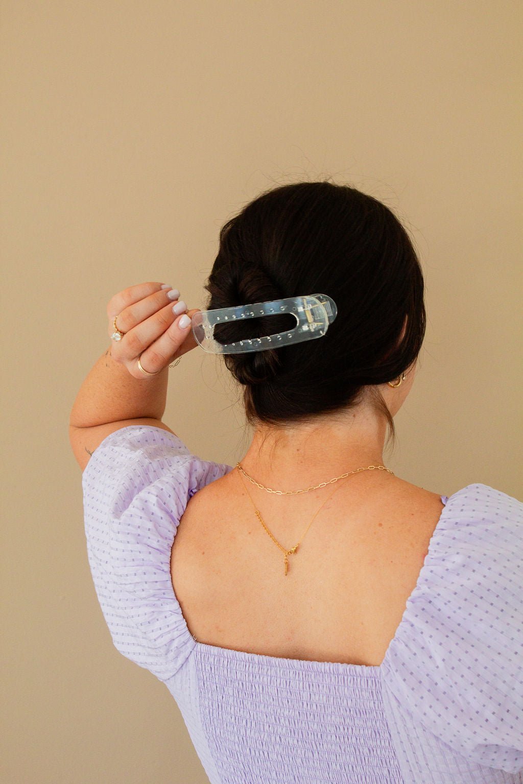 Oversized Flat Claw Clip