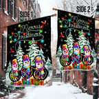 Faith Hope Love Christian Christmas Flag