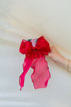 Remi Double Bow Barrette