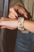 Rustic Bloom Scrunchie Apple Watchband