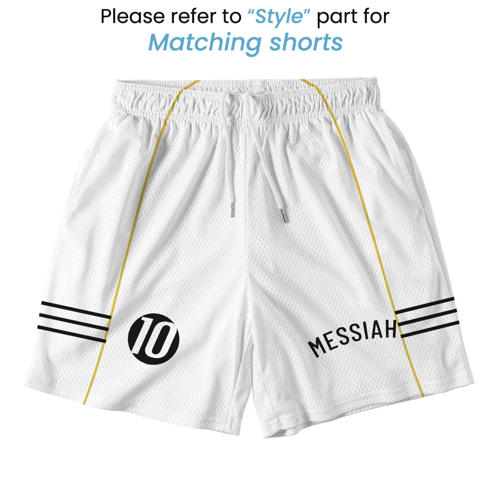 Jesus Highway To Heaven Christian Collar Jersey