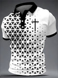 Men's Faith Print Casual Top