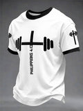 Christian Fitness Corinthians 6:19 Bible Verse Casual Printed T-shirt