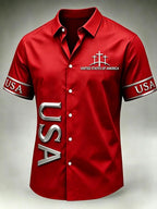 Men's Faith Print Casual Shirt