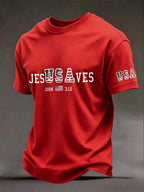 Men's 'Jesus Saves USA' T-shirts