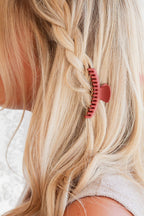 Thin Hair French Twist Claw Clip