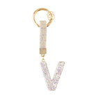 Sparkle Initial ¨C Bag Charm (Silver)