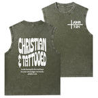 Christian & Tattooed Christian Washed Tank Top