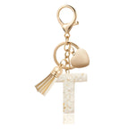 Golden Initial - Bag Charm
